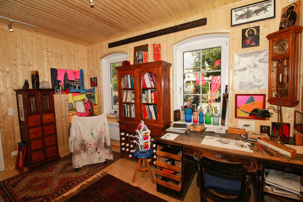 Robert-Hammerstiel-Museum, Innenansicht